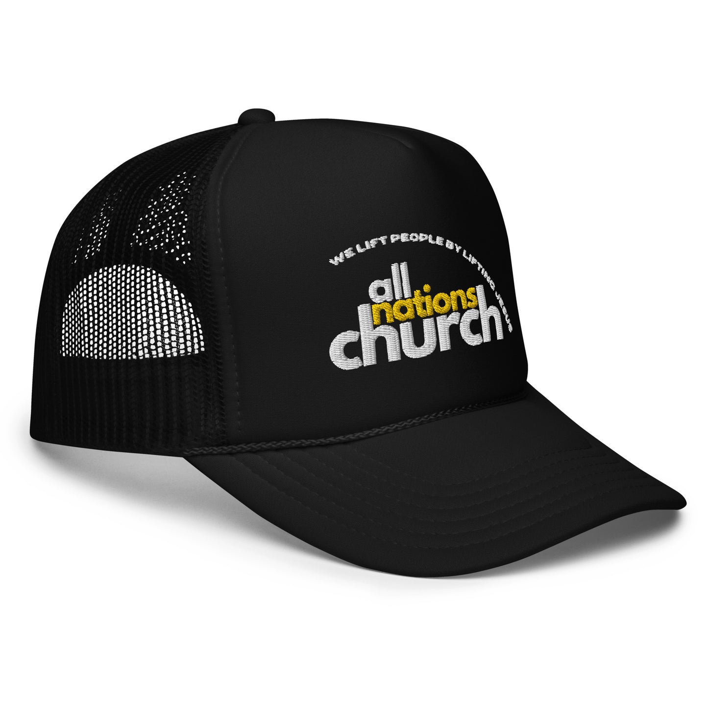 All Nations Foam trucker hat