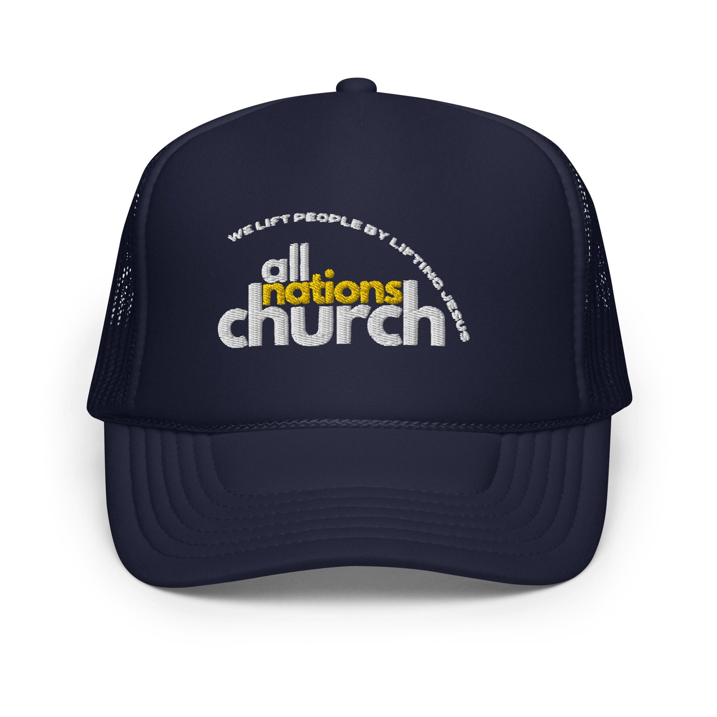 All Nations Foam trucker hat