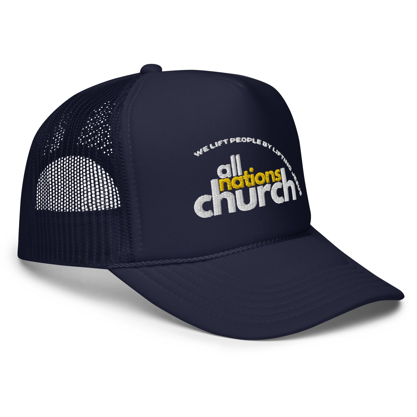 All Nations Foam trucker hat