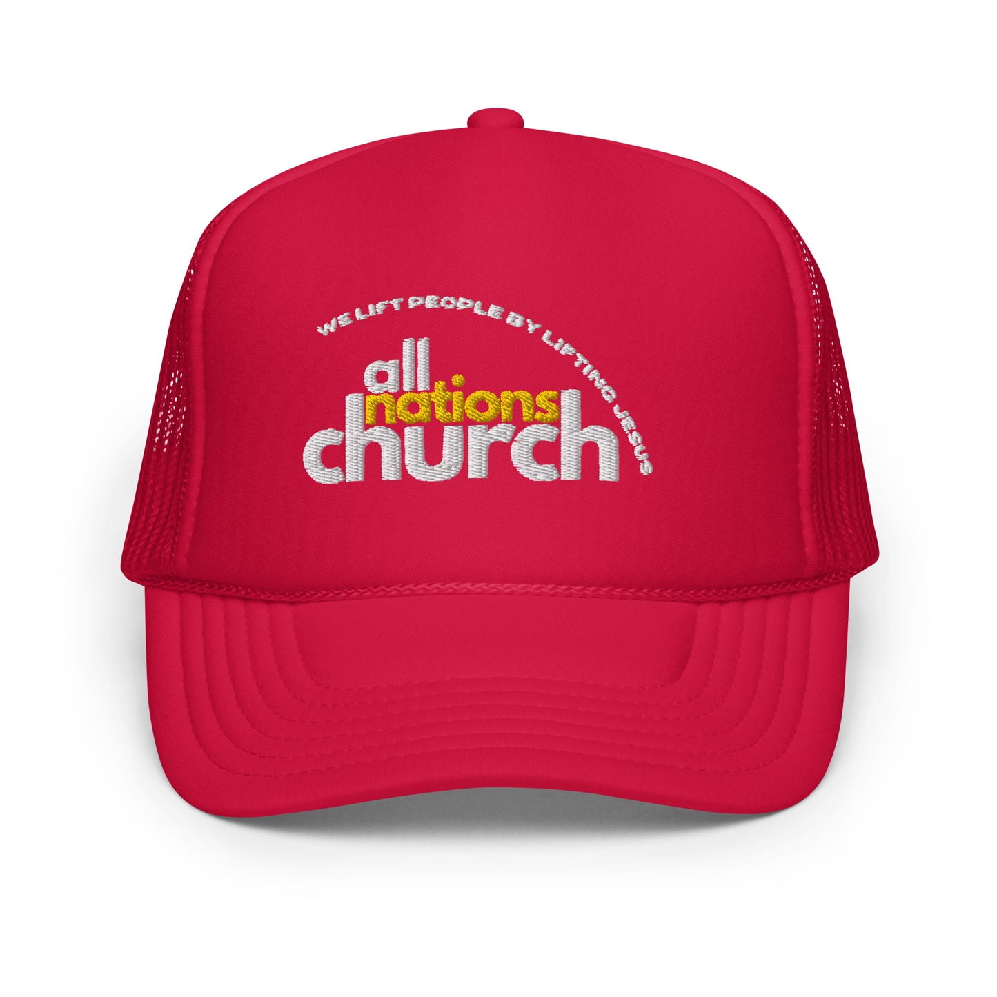 All Nations Foam trucker hat