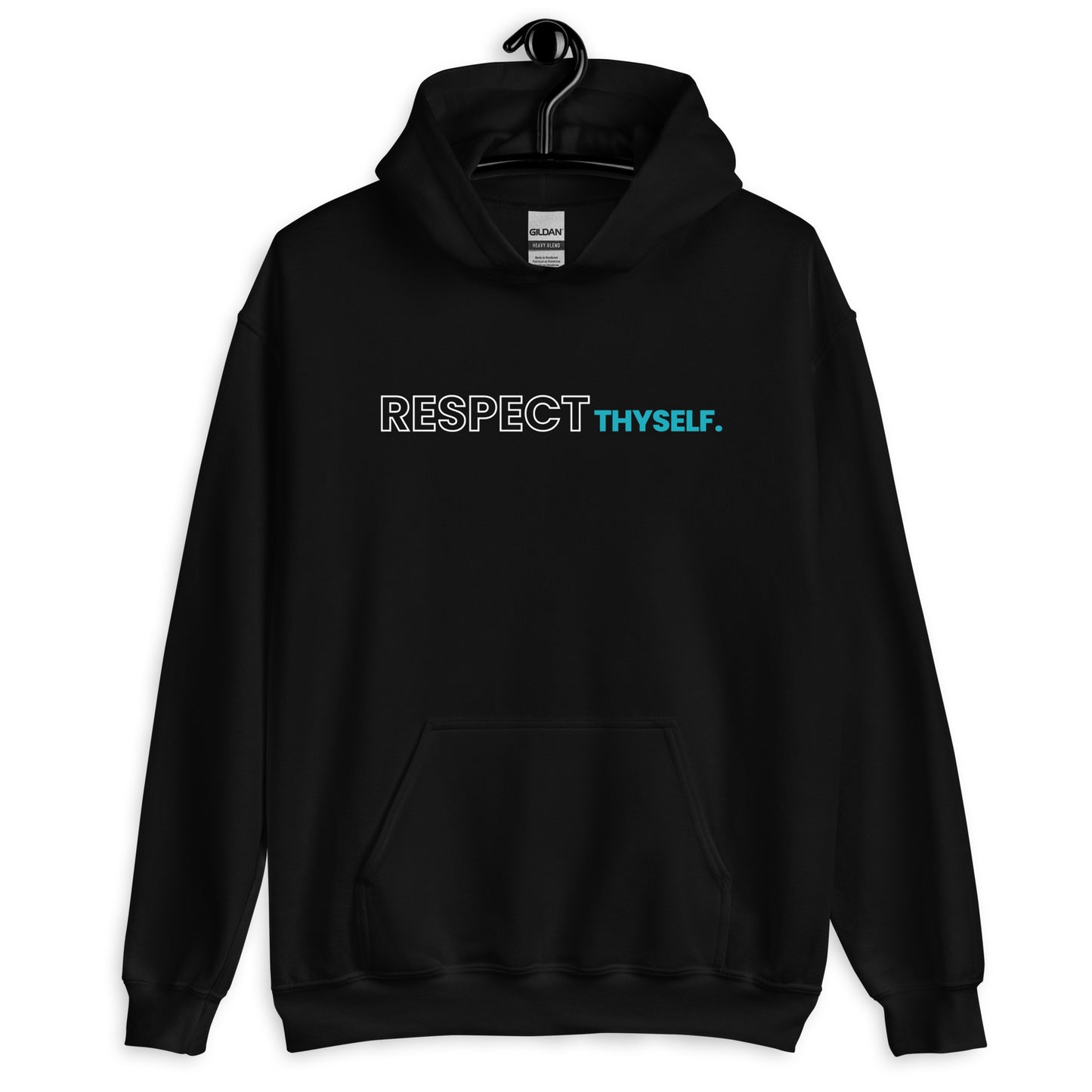 Respect Thyself Hooded long-sleeve tee