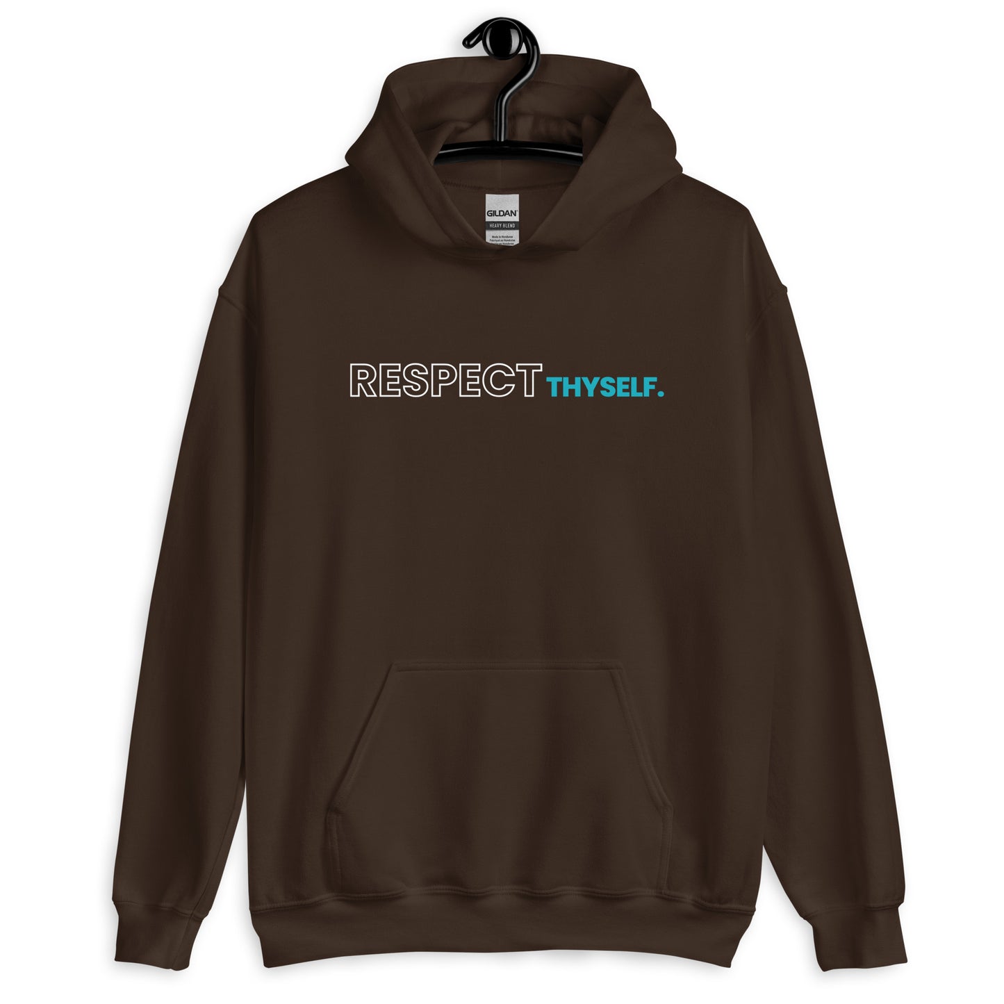 Respect Thyself Hooded long-sleeve tee
