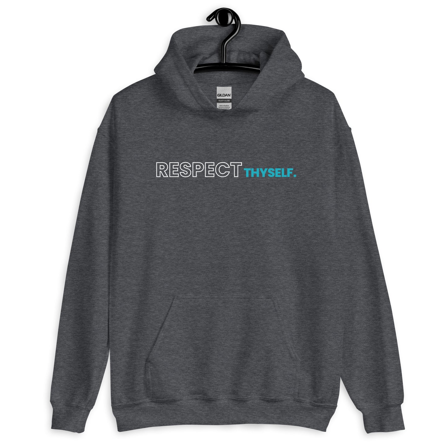 Respect Thyself Hooded long-sleeve tee
