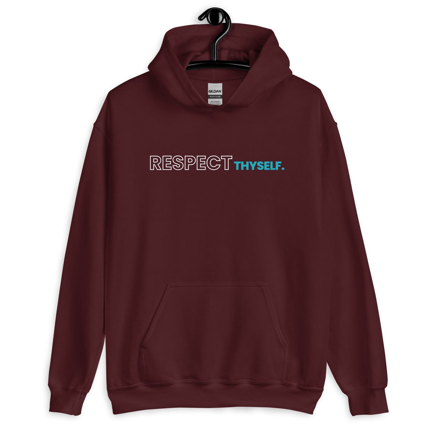 Respect Thyself Hooded long-sleeve tee