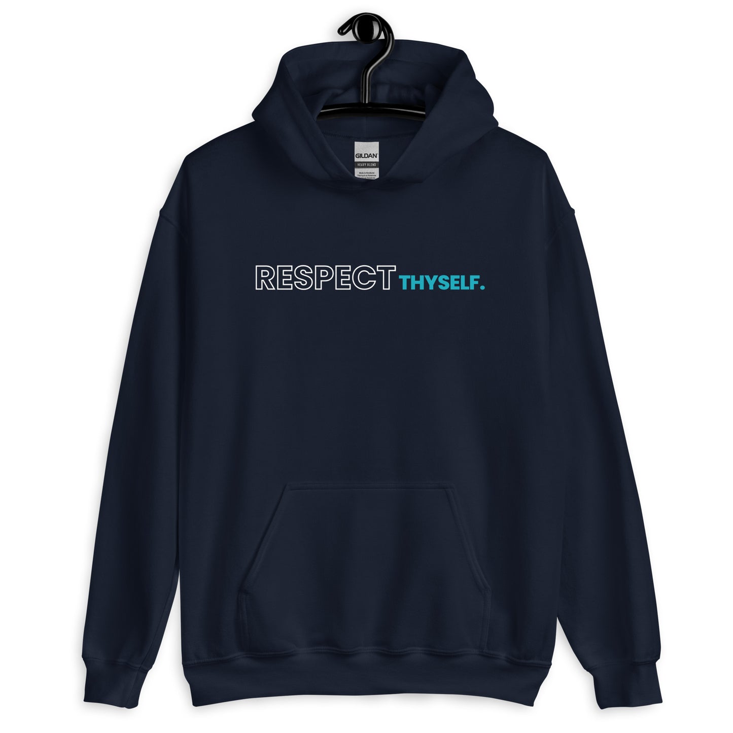 Respect Thyself Hooded long-sleeve tee