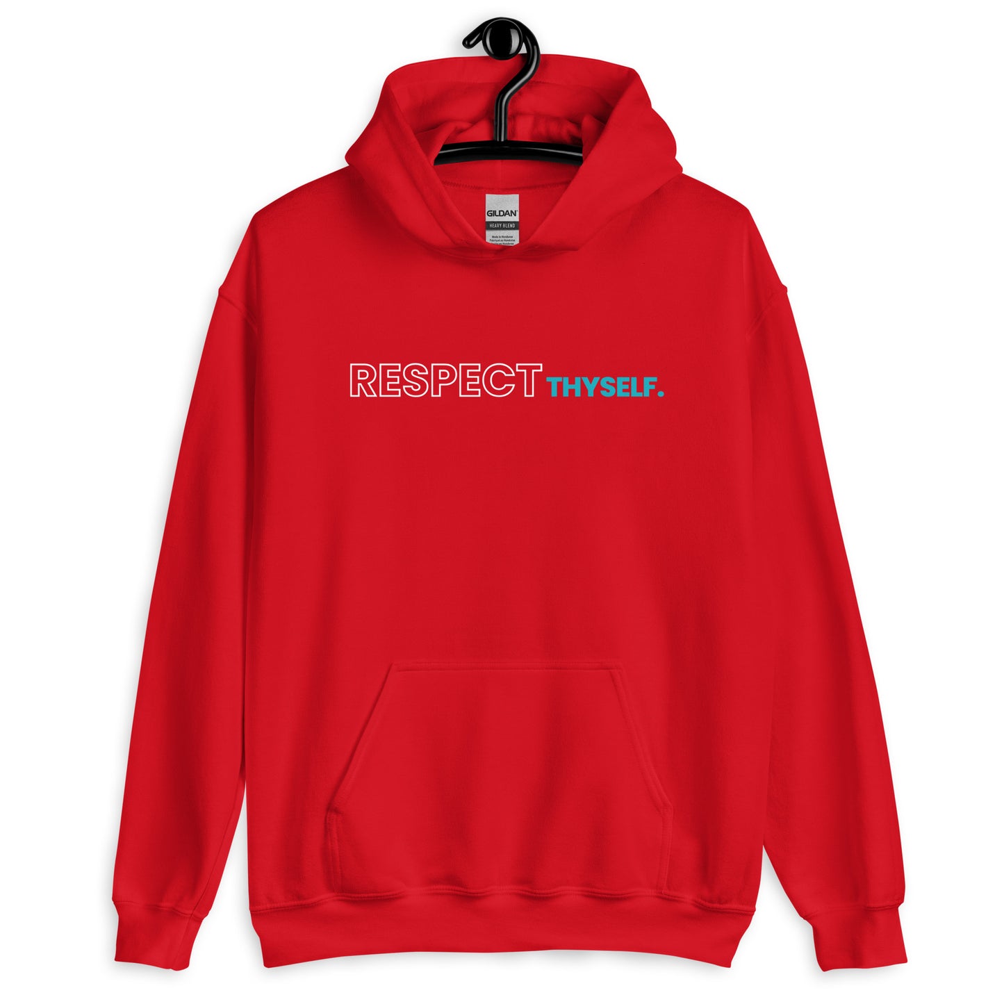 Respect Thyself Hooded long-sleeve tee