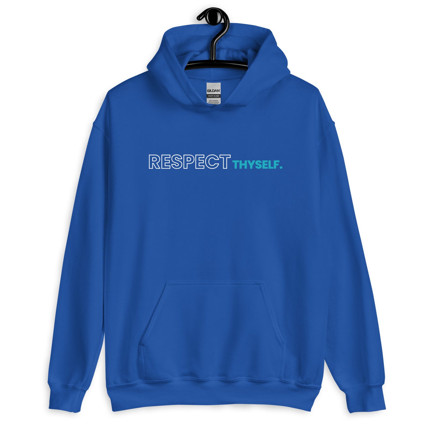Respect Thyself Hooded long-sleeve tee
