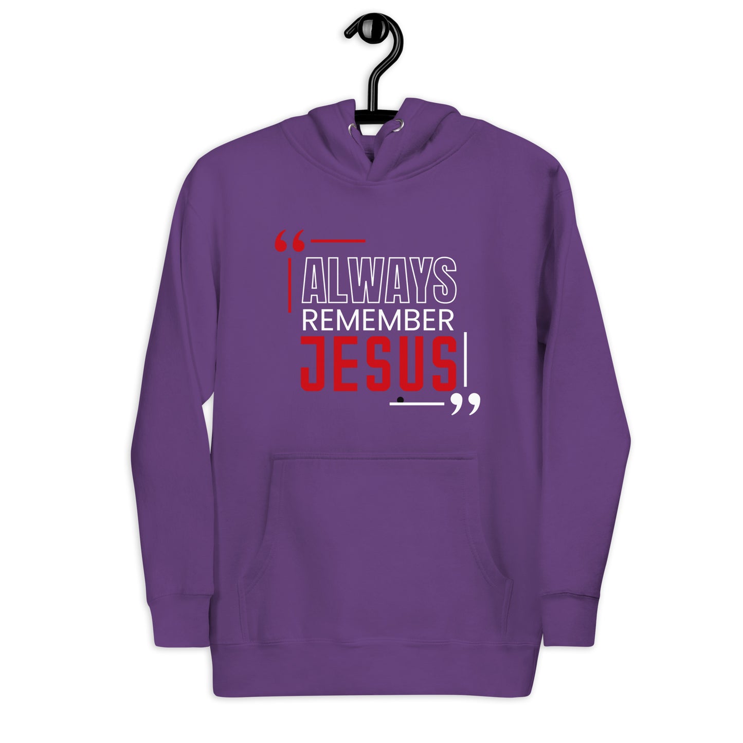 Always Remember Jesus Unisex Hoodie