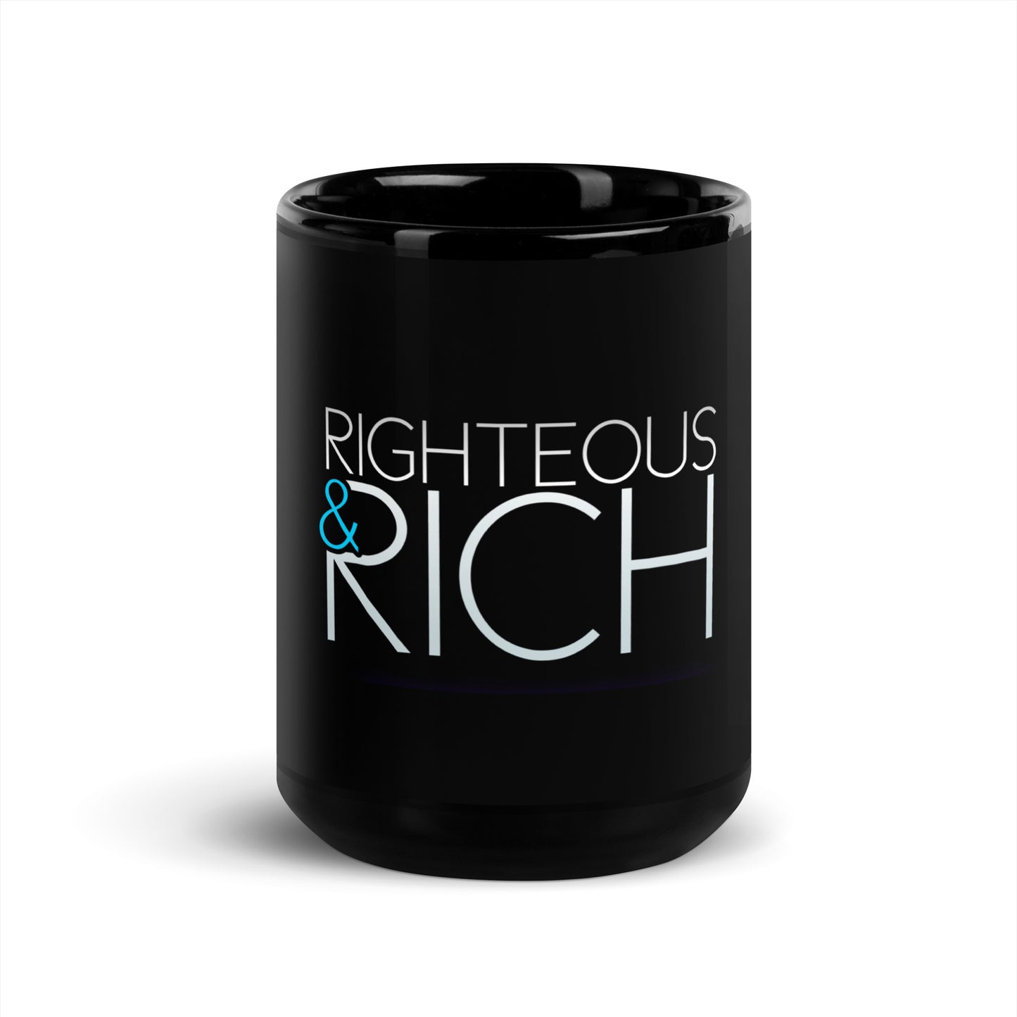 Righteous & Rich Black Coffee Mug