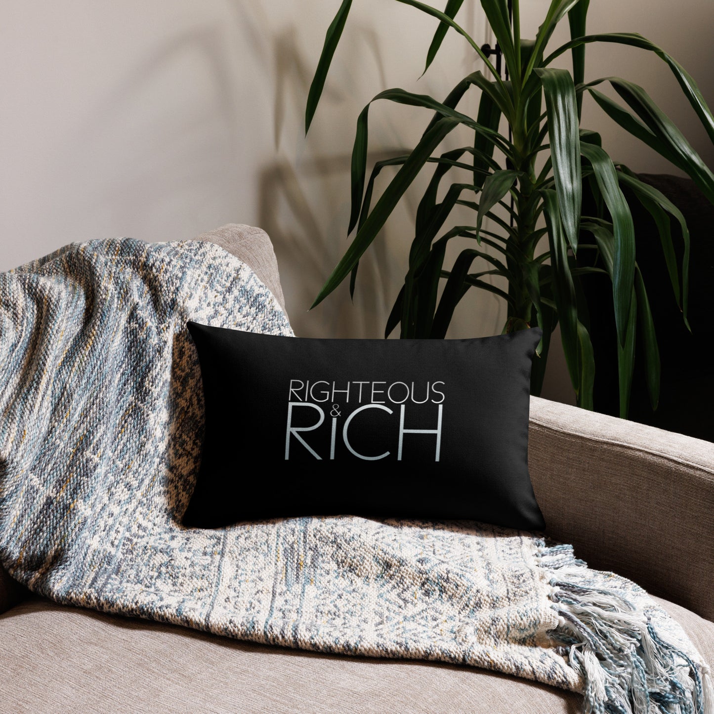Righteous & Rich Premium Pillow