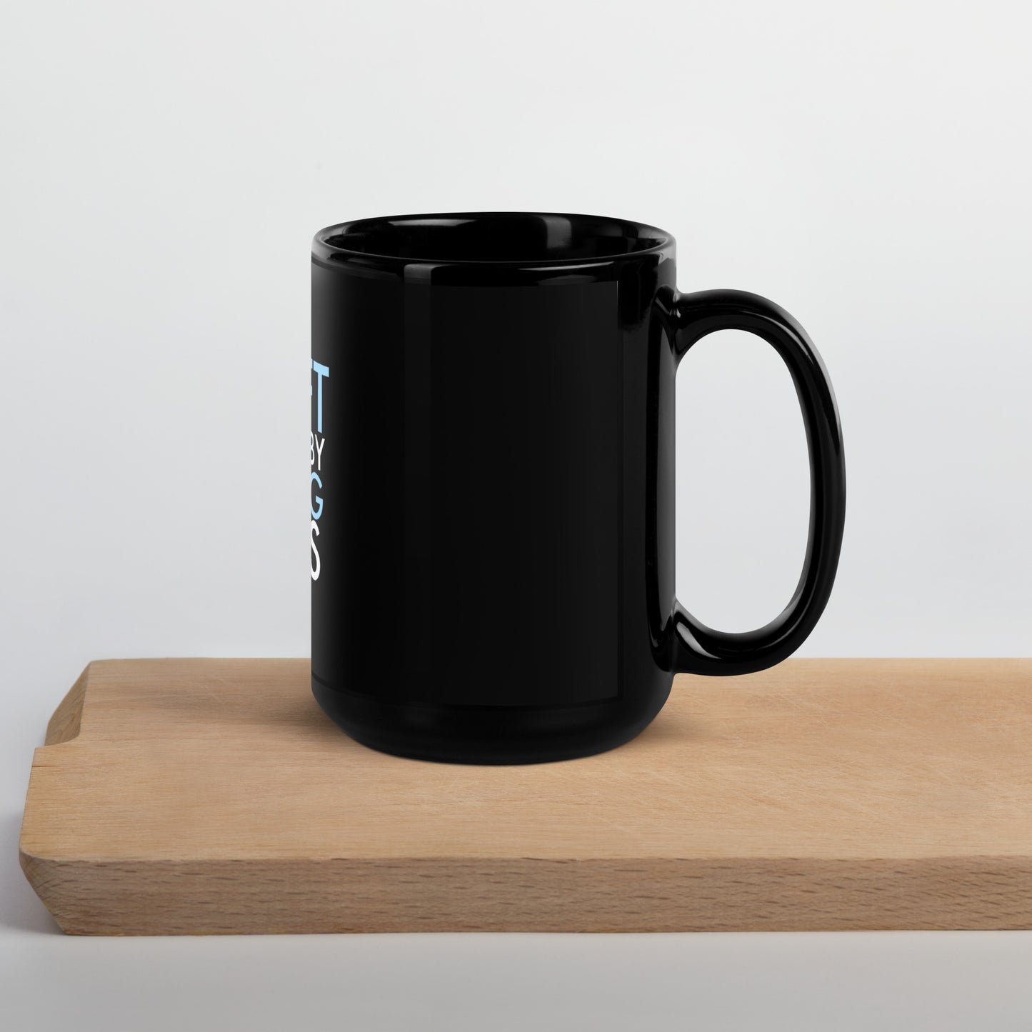 Get Lifted Black Glossy Mug